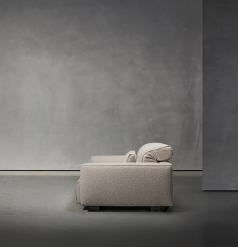 RENS - Fabric armchair with removable cover by Piet Boon - view 3